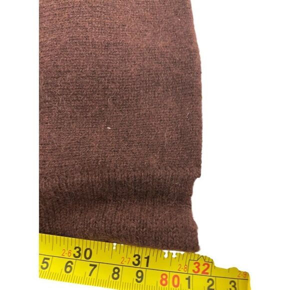 Massimo Dutti STUDIO Womens Sweater Size M Brown Cardigan Knit Vneck oversized - Picture 6 of 7